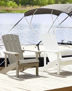 Sedia da giardino ADIRONDACK Grigio chiaro
