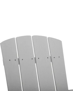 Sedia da giardino ADIRONDACK Grigio chiaro