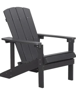 Sedia da giardino ADIRONDACK Grigio scuro