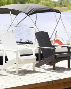 Sedia da giardino ADIRONDACK Grigio scuro