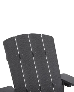 Sedia da giardino ADIRONDACK Grigio scuro