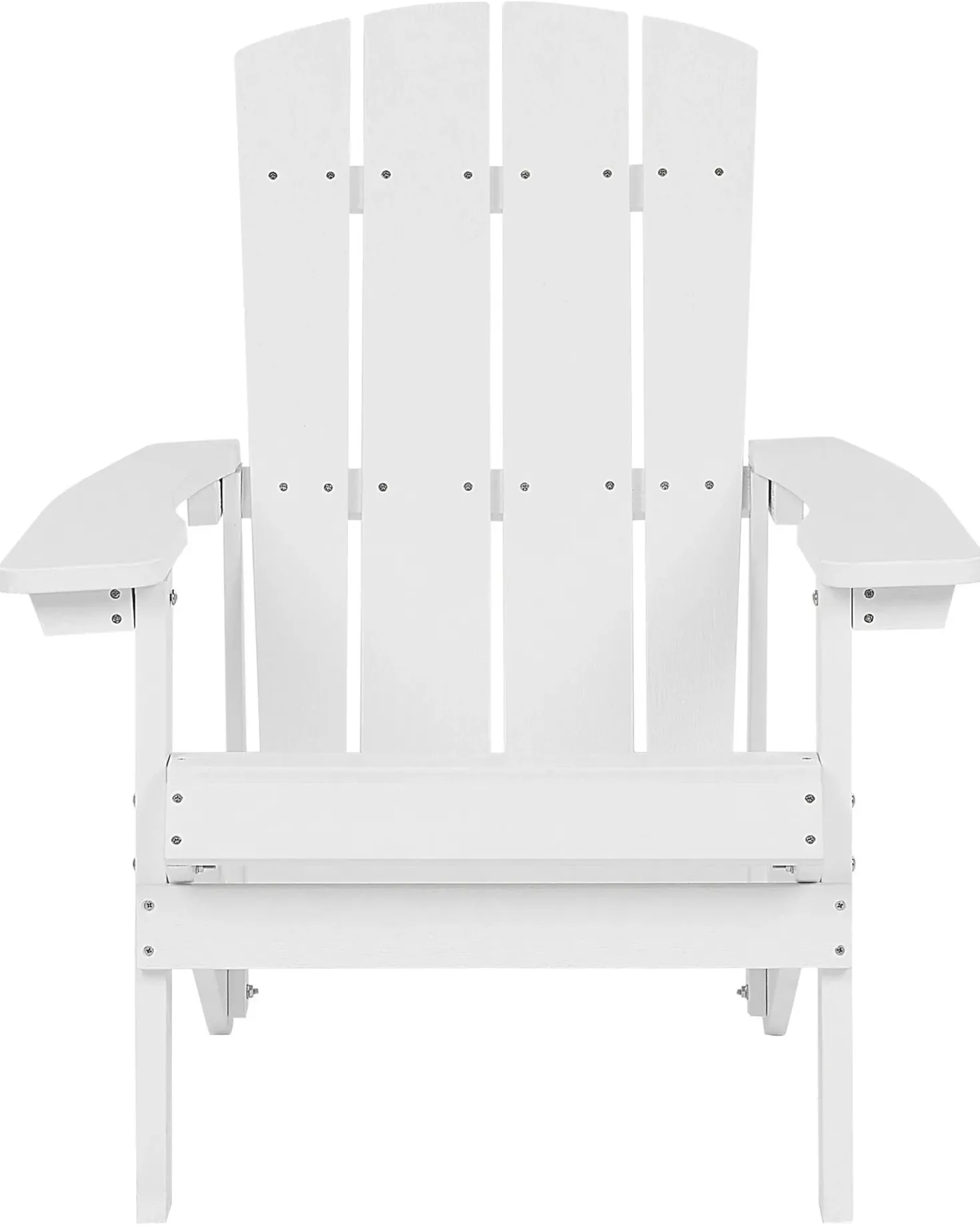 Sedia da giardino ADIRONDACK con poggiapiedi Bianco