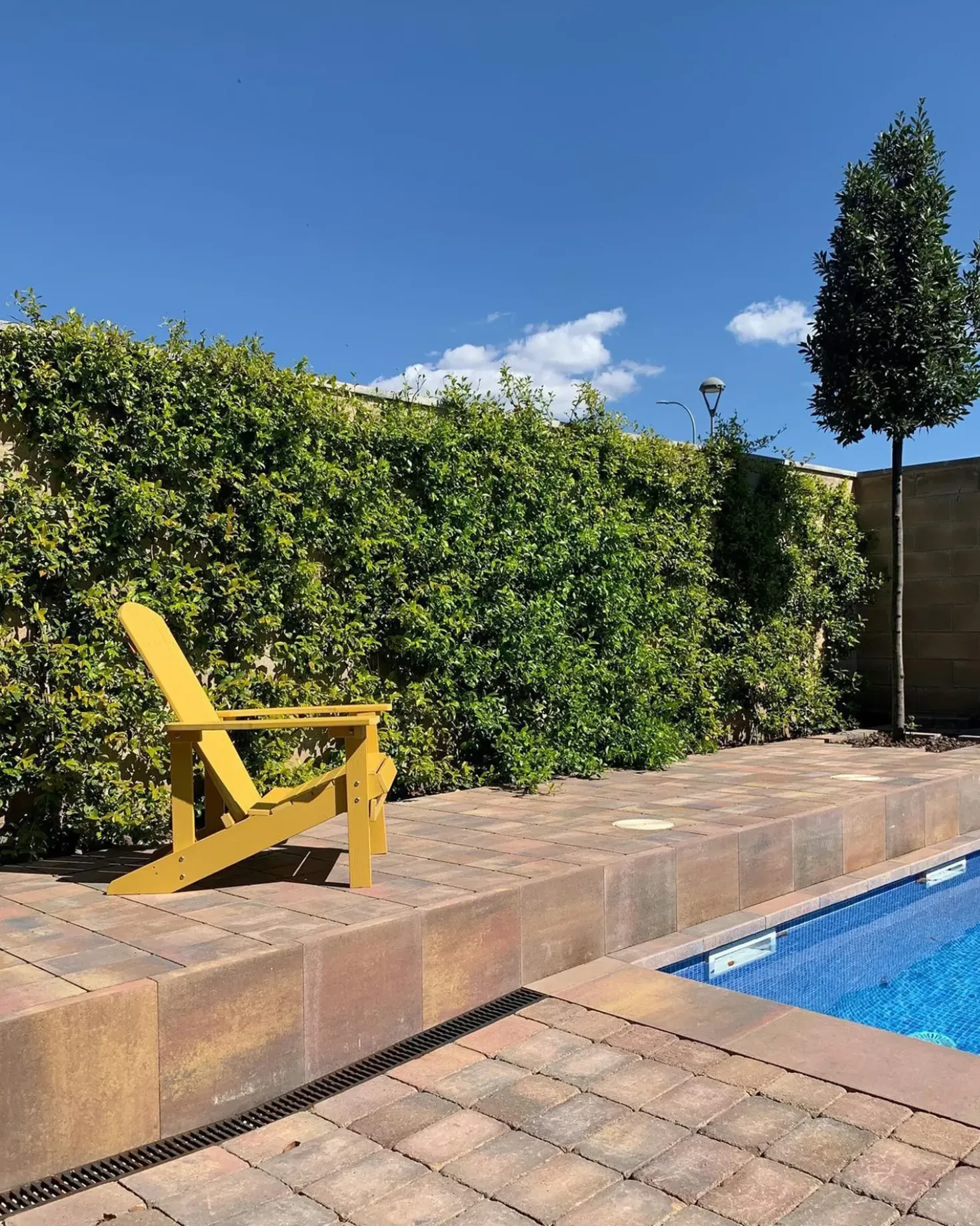 Sedia da giardino ADIRONDACK Giallo