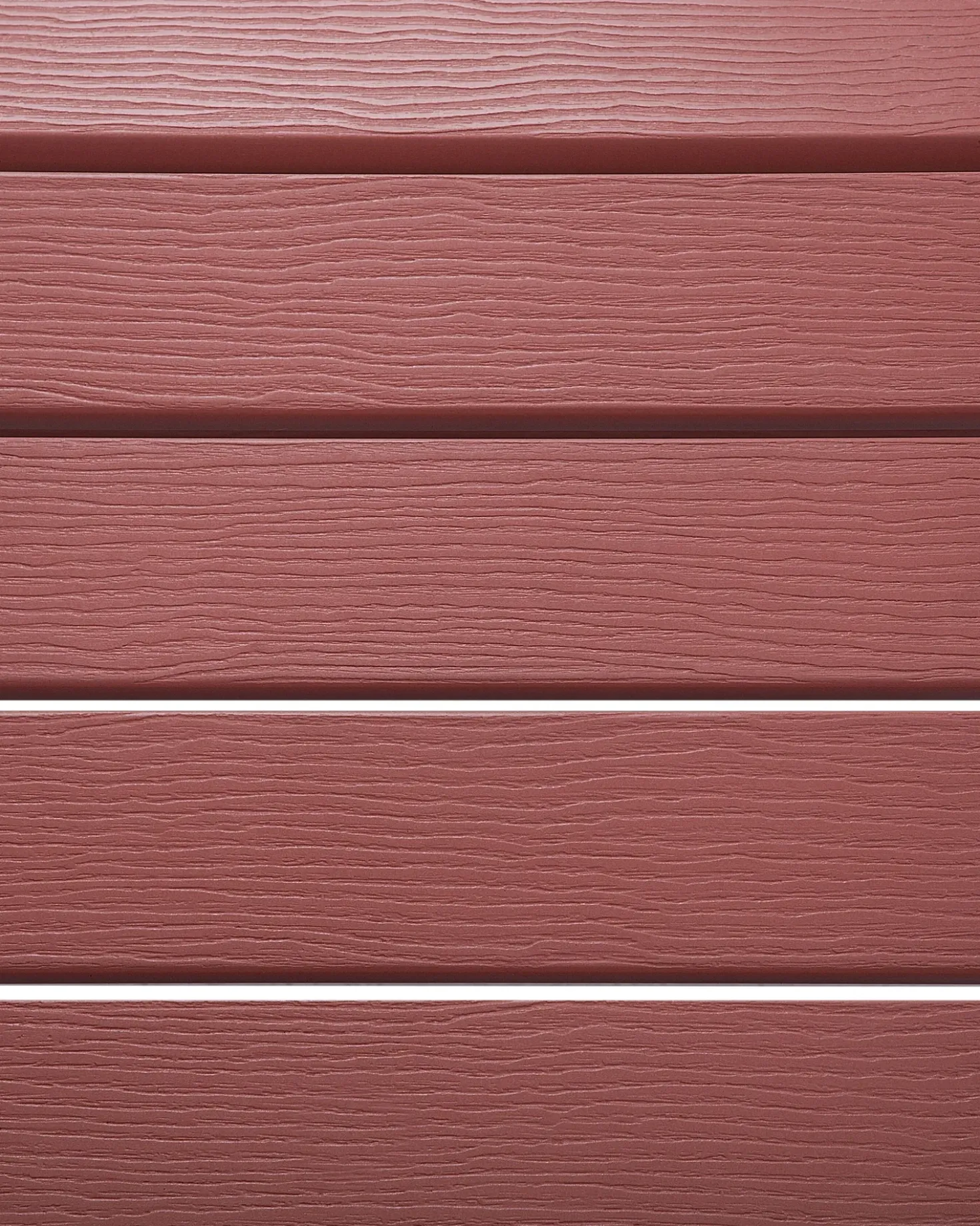 Sedia da giardino ADIRONDACK con poggiapiedi Rosso