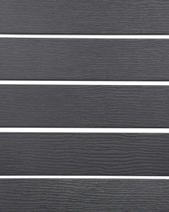 Sedia da giardino ADIRONDACK con poggiapiedi Grigio scuro