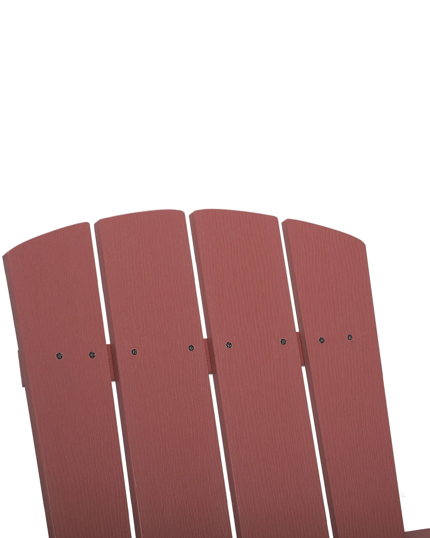 Sedia da giardino ADIRONDACK Rosso
