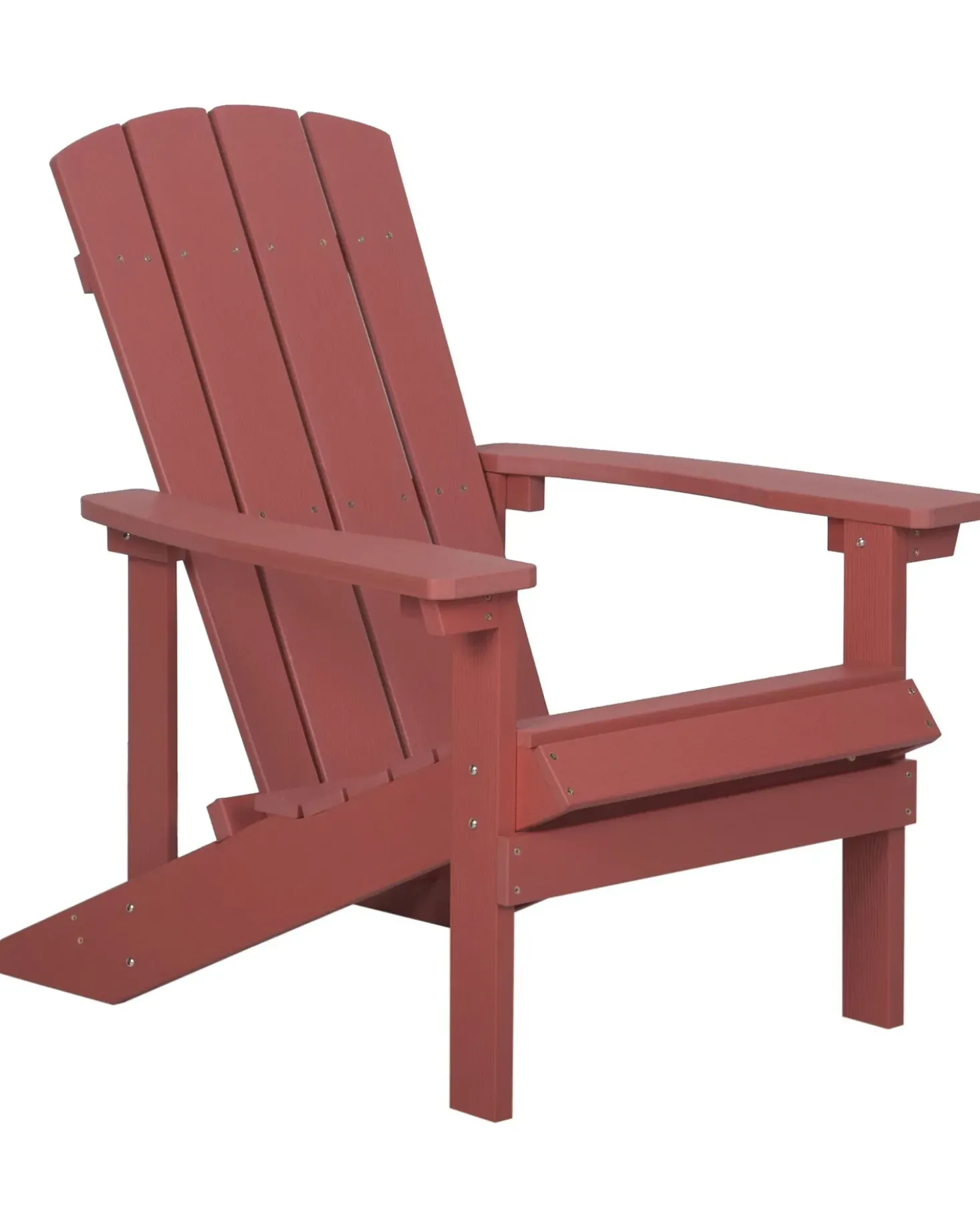 Sedia da giardino ADIRONDACK Rosso
