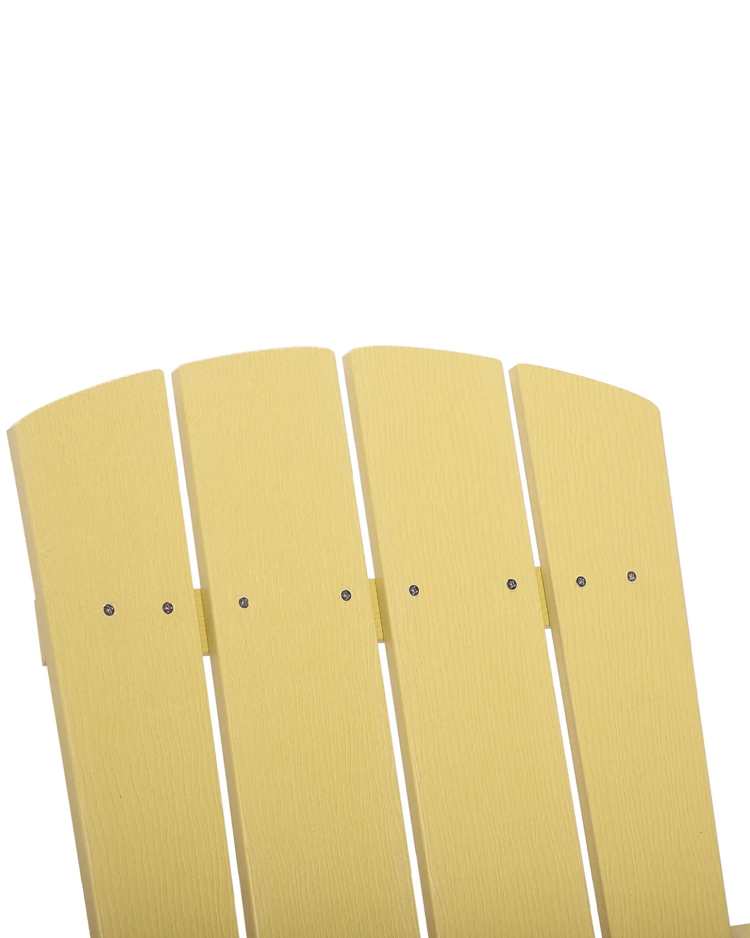 Sedia da giardino ADIRONDACK con poggiapiedi Giallo
