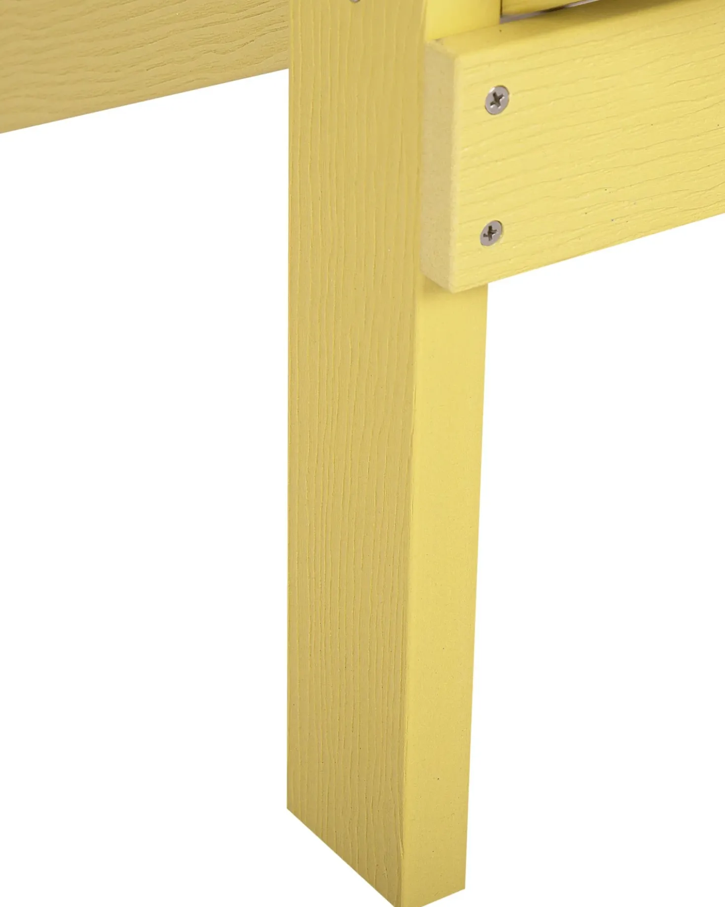Sedia da giardino ADIRONDACK con poggiapiedi Giallo