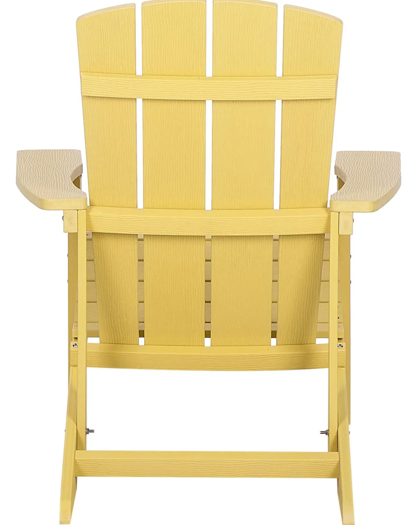Sedia da giardino ADIRONDACK con poggiapiedi Giallo