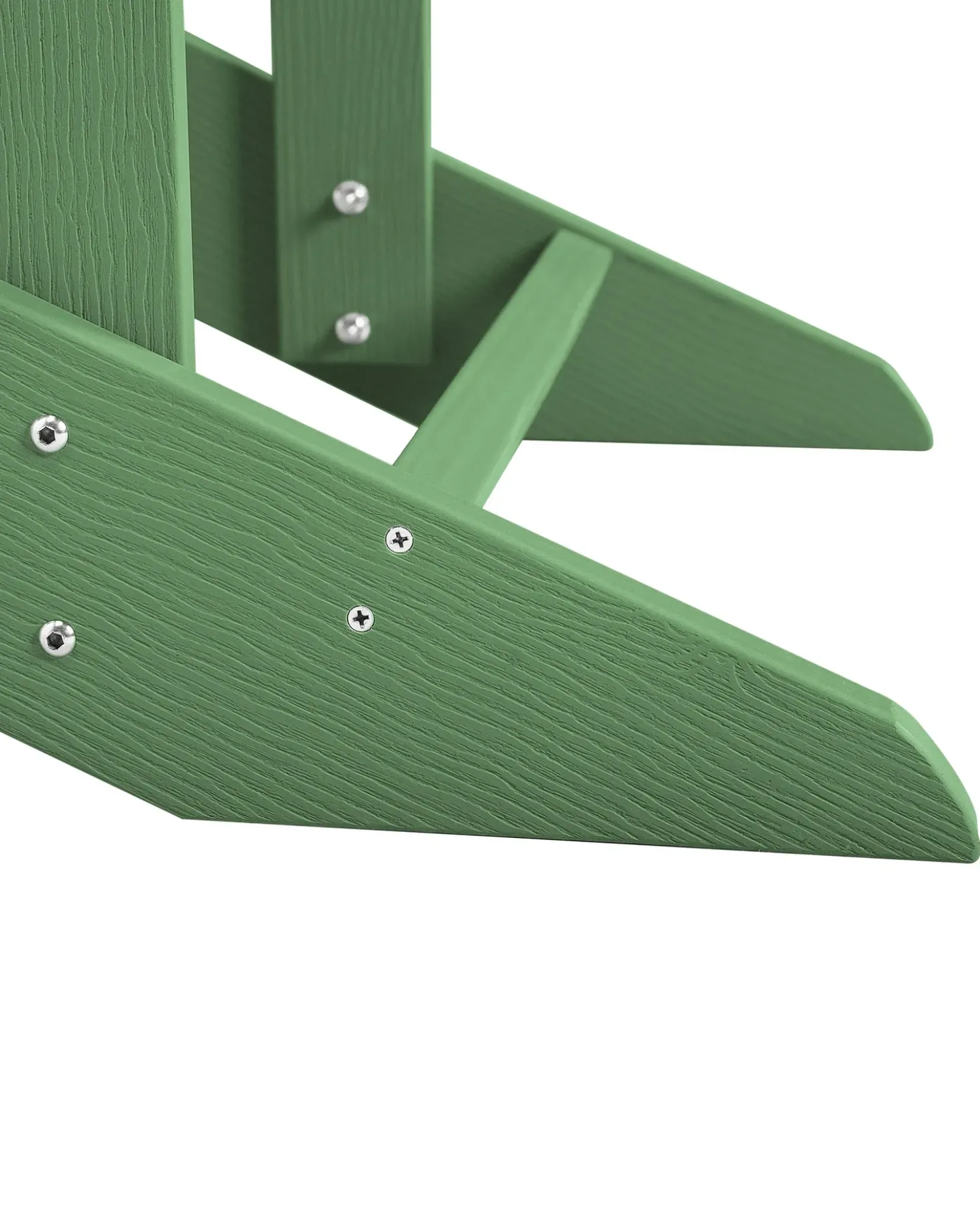 Sedia da giardino ADIRONDACK con poggiapiedi Verde