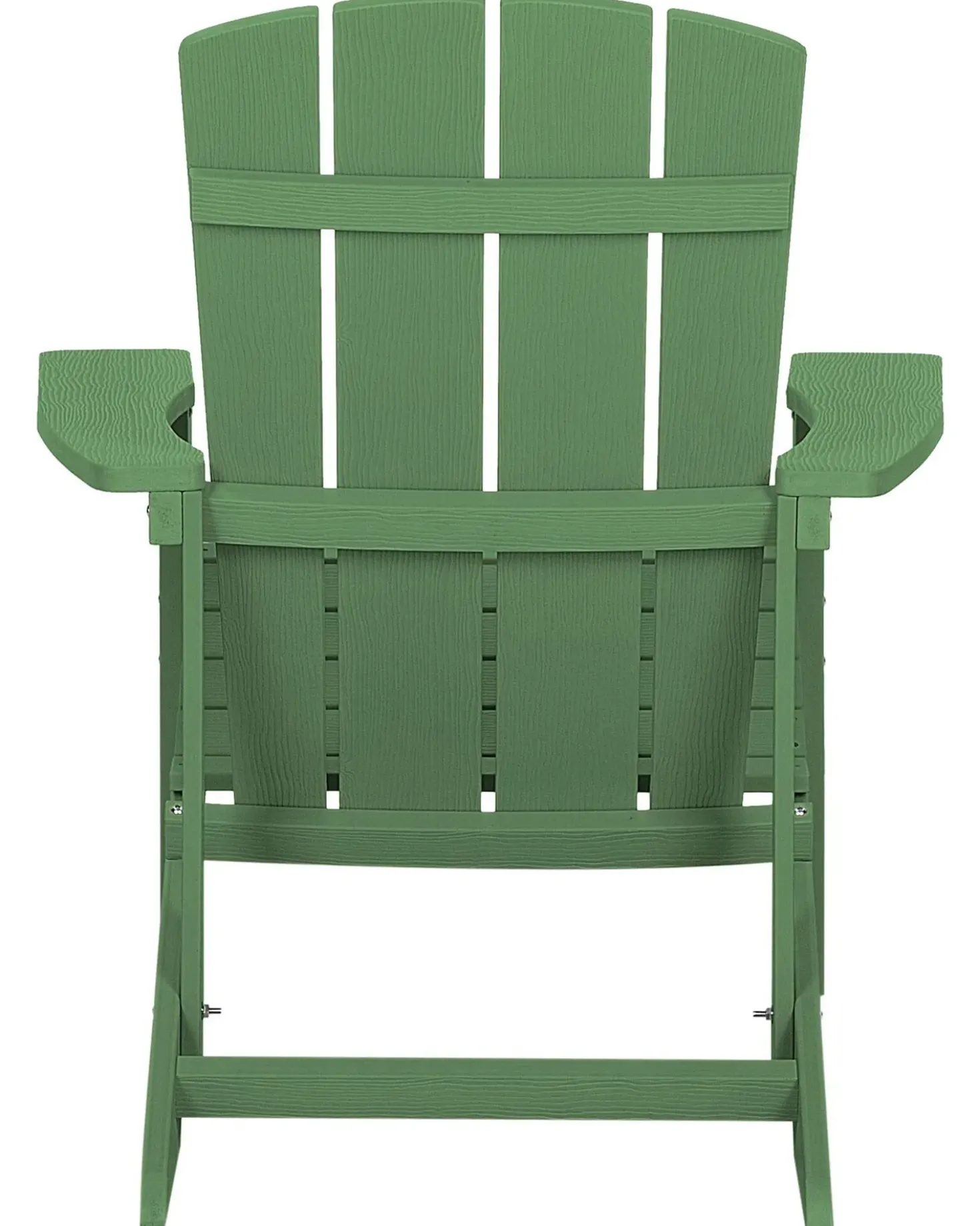 Sedia da giardino ADIRONDACK con poggiapiedi Verde