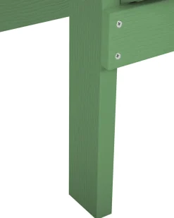 Sedia da giardino ADIRONDACK con poggiapiedi Verde