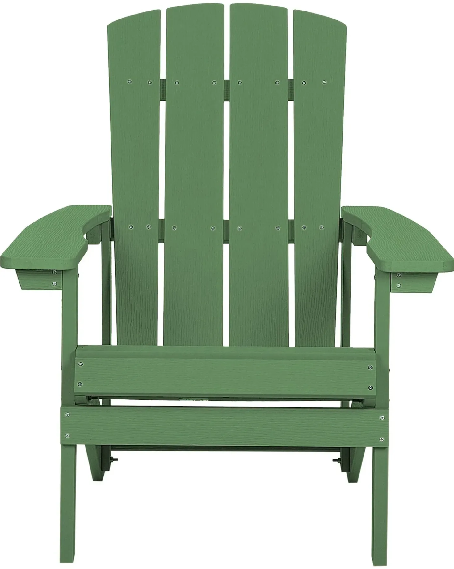 Sedia da giardino ADIRONDACK con poggiapiedi Verde