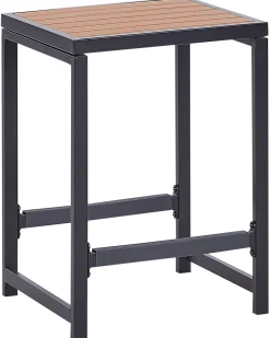 Sedia da giardino AVETRANA Metallo Nero