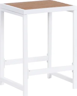 Sedia da giardino AVETRANA Metallo Marrone/Bianco