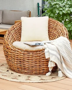 Sedia da giardino LERICI Rattan Naturale