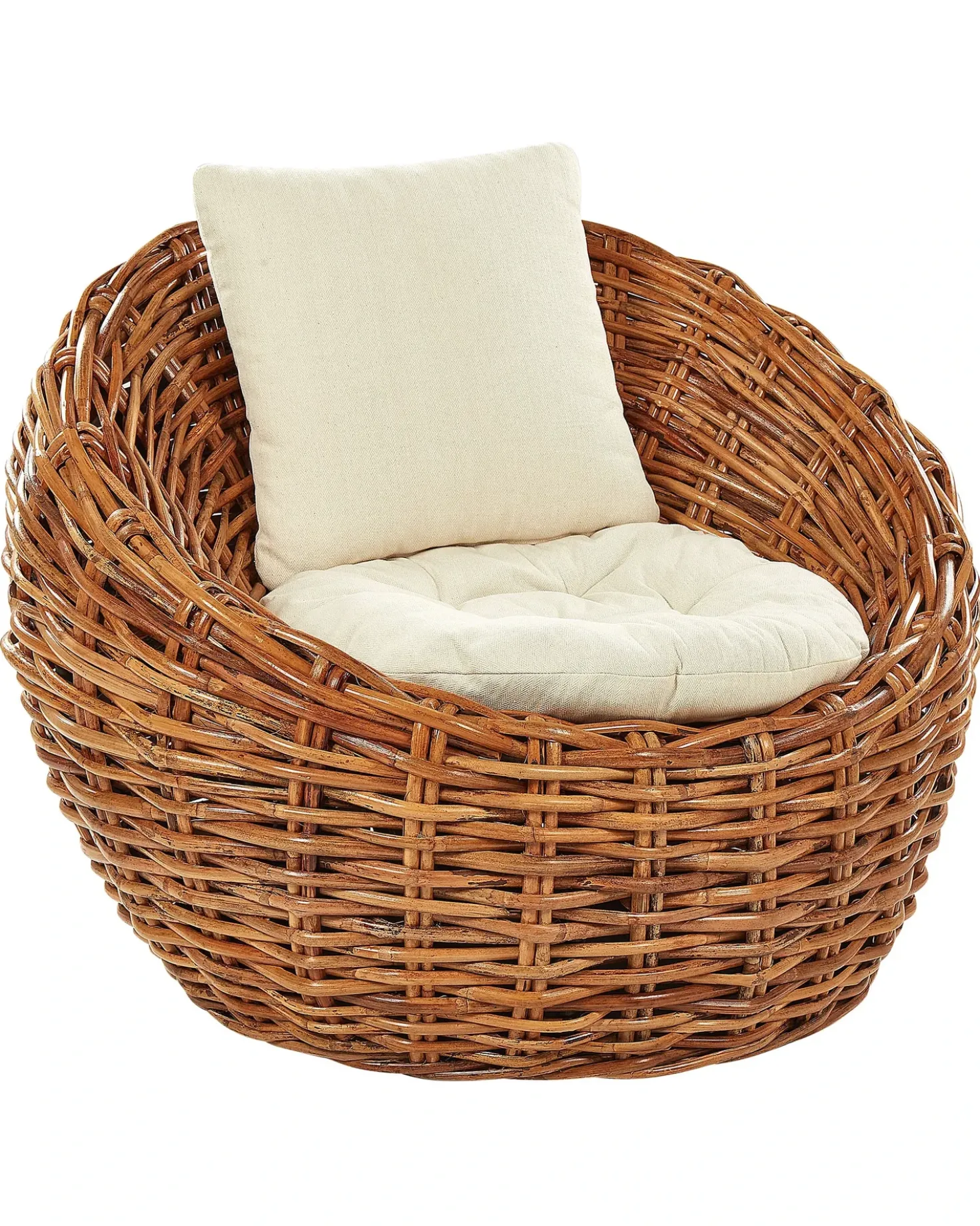 Sedia da giardino LERICI Rattan Naturale