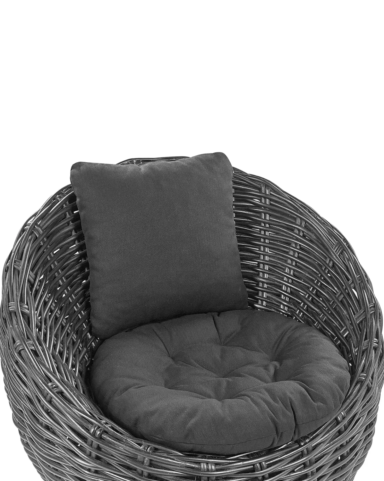 Sedia da giardino LERICI Rattan Nero
