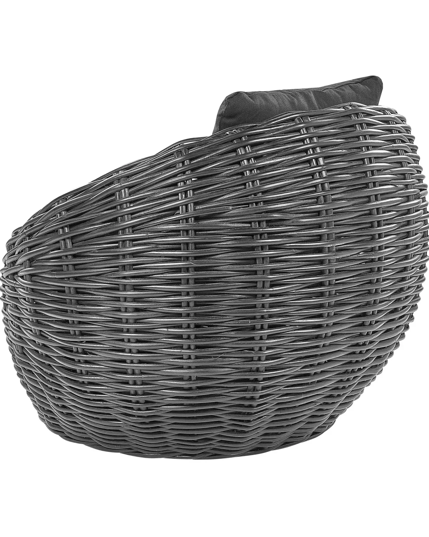 Sedia da giardino LERICI Rattan Nero
