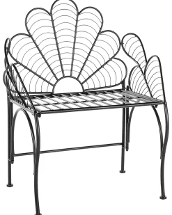 Sedia da giardino LIGURIA Metallo Nero