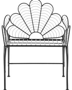 Sedia da giardino LIGURIA Metallo Nero