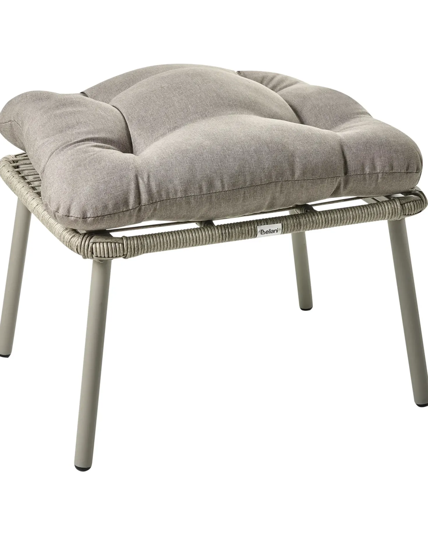 Sedia da giardino MURANO Rattan sintetico (PE) Grigio