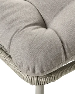 Sedia da giardino MURANO Rattan sintetico (PE) Grigio