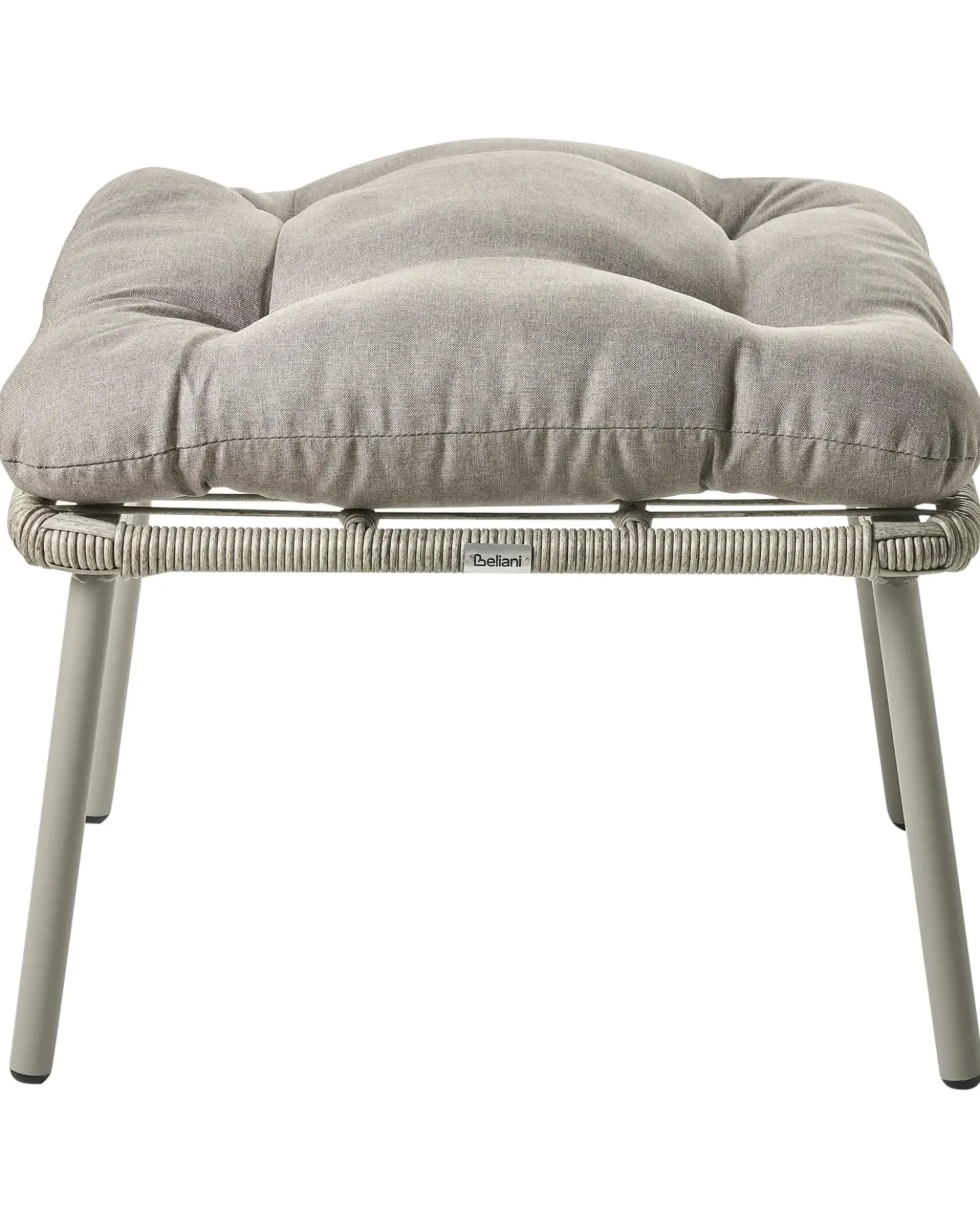Sedia da giardino MURANO Rattan sintetico (PE) Grigio