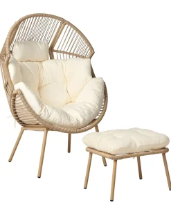 Sedia da giardino MURANO Rattan sintetico (PE) Naturale