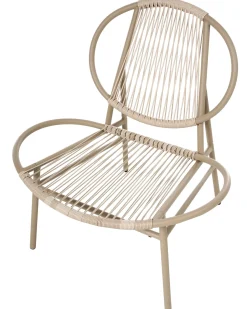 Sedia da giardino OVARO Rattan sintetico (PE) Beige