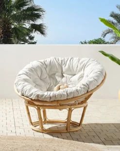 Sedia da giardino SALVO Rattan Naturale