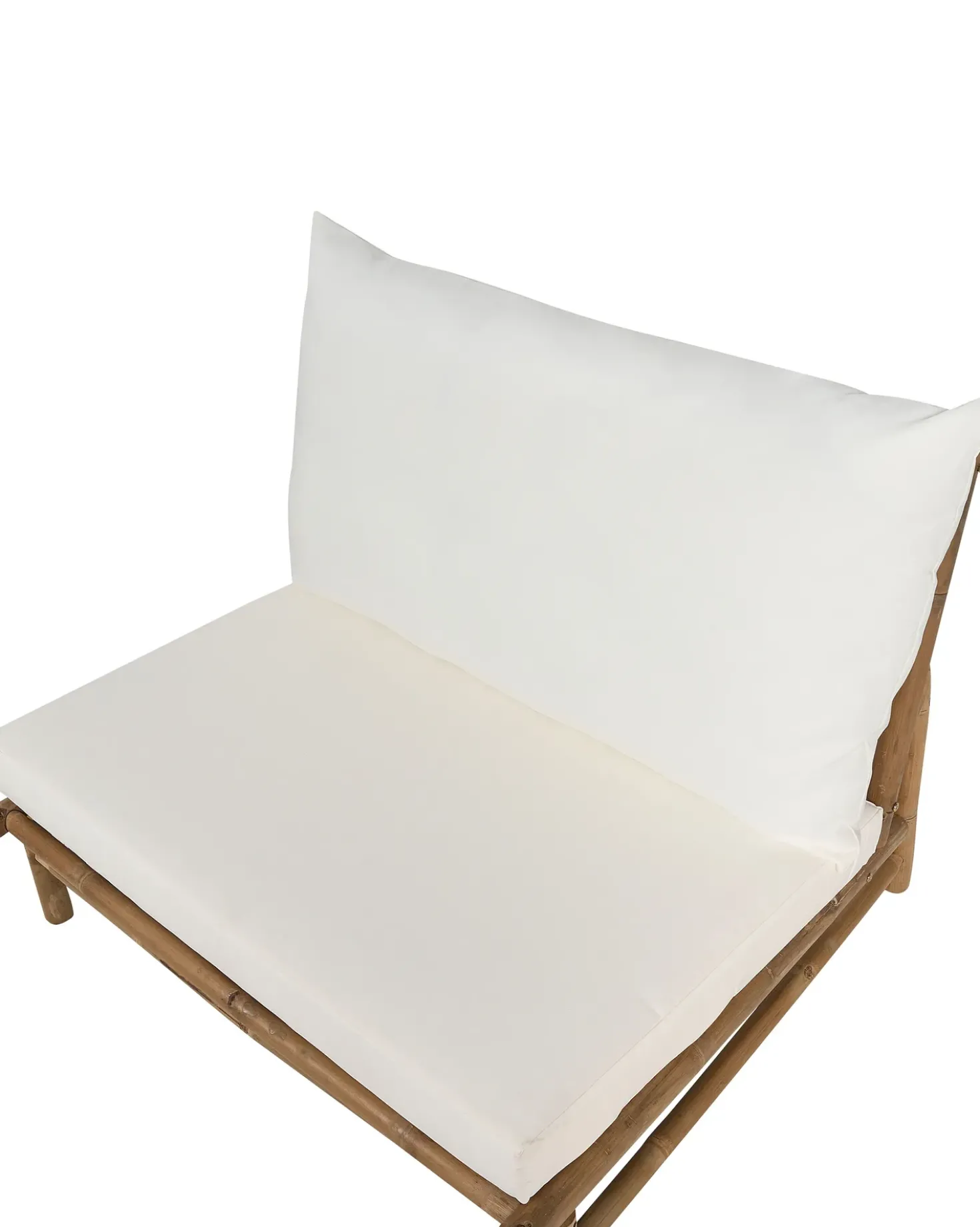 Sedia da giardino TODI Bambù Bianco sporco