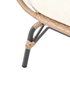 Sedia da giardino VEROLI Rattan sintetico (PE) Beige