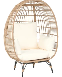 Sedia da giardino VEROLI Rattan sintetico (PE) Beige