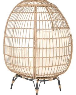 Sedia da giardino VEROLI Rattan sintetico (PE) Beige