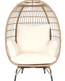 Sedia da giardino VEROLI Rattan sintetico (PE) Beige