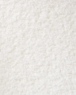 Sedia da pranzo ALGONA Bouclé Bianco sporco