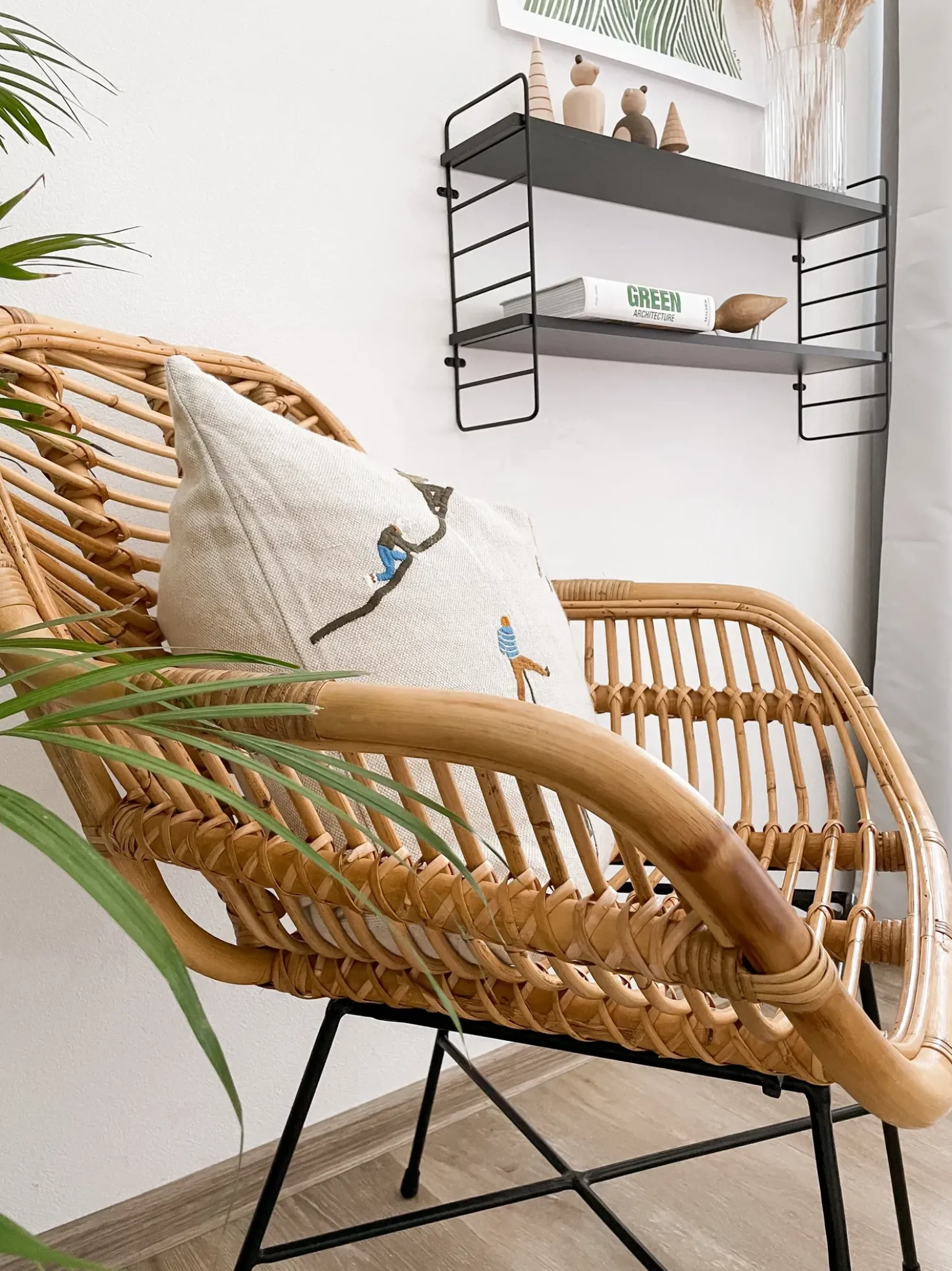 Sedia da pranzo CANORA Rattan Naturale