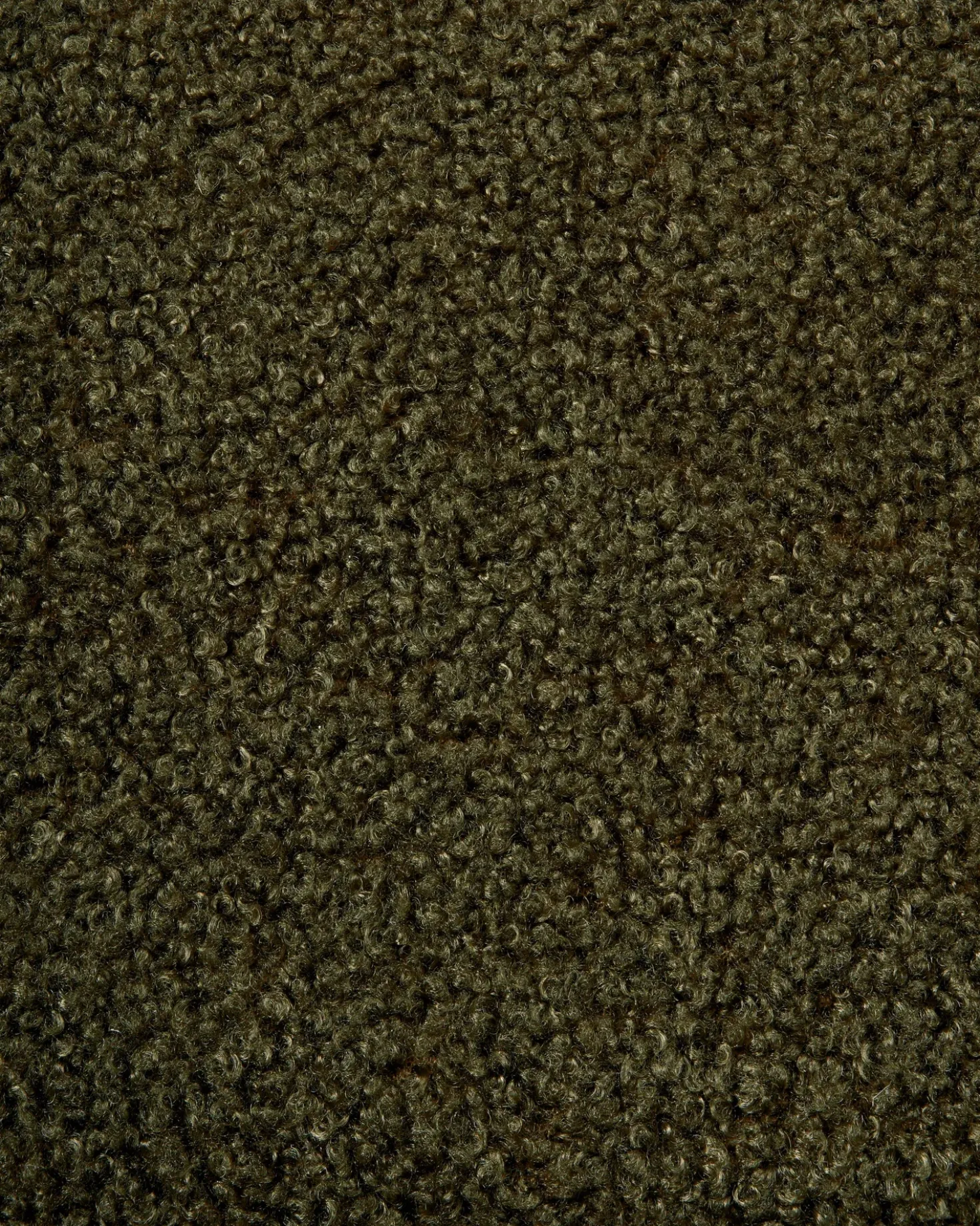 Sedia da pranzo HAYDEN Bouclé Verde