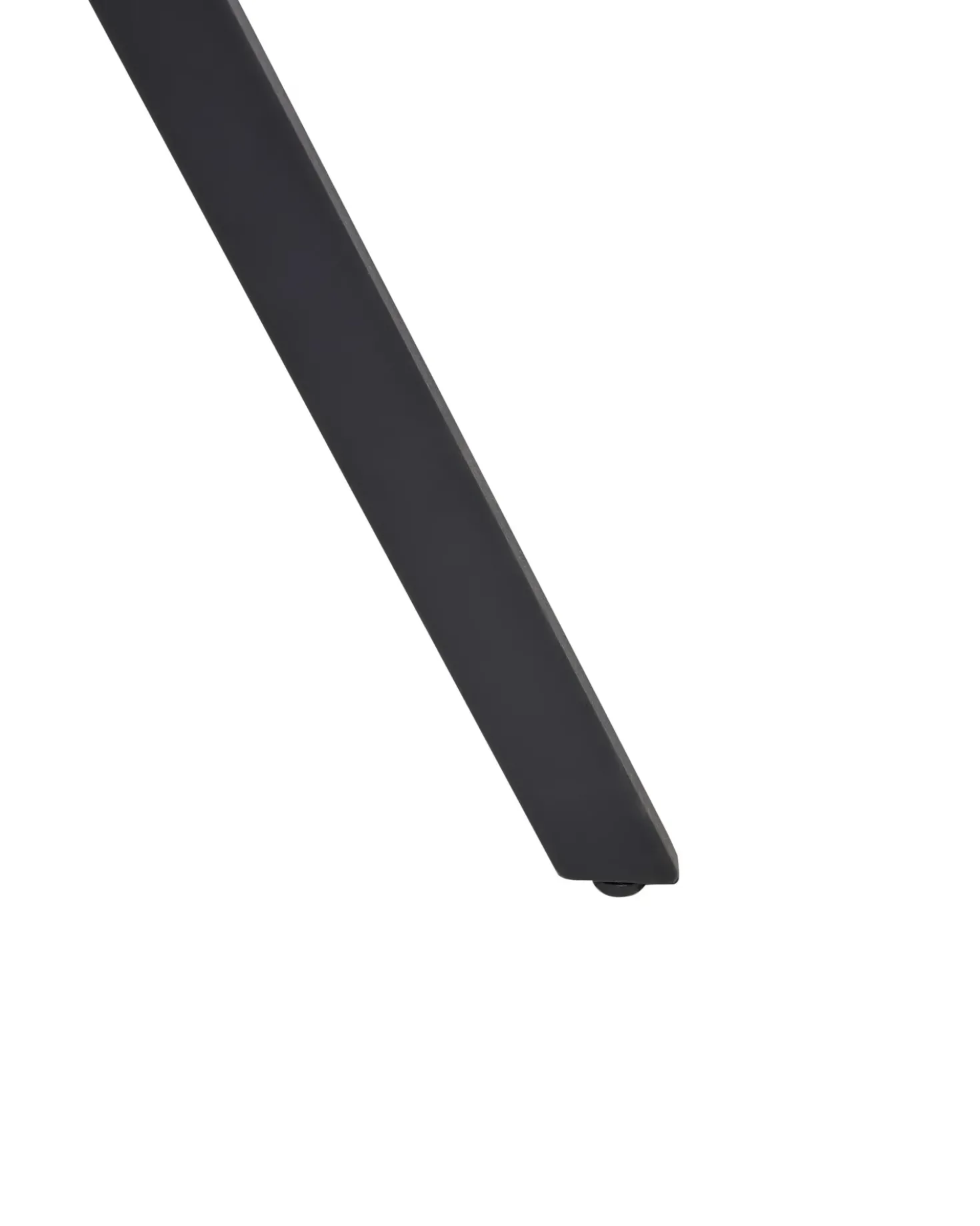 Sedia da pranzo MARCELLUS Bouclé Nero/Bianco