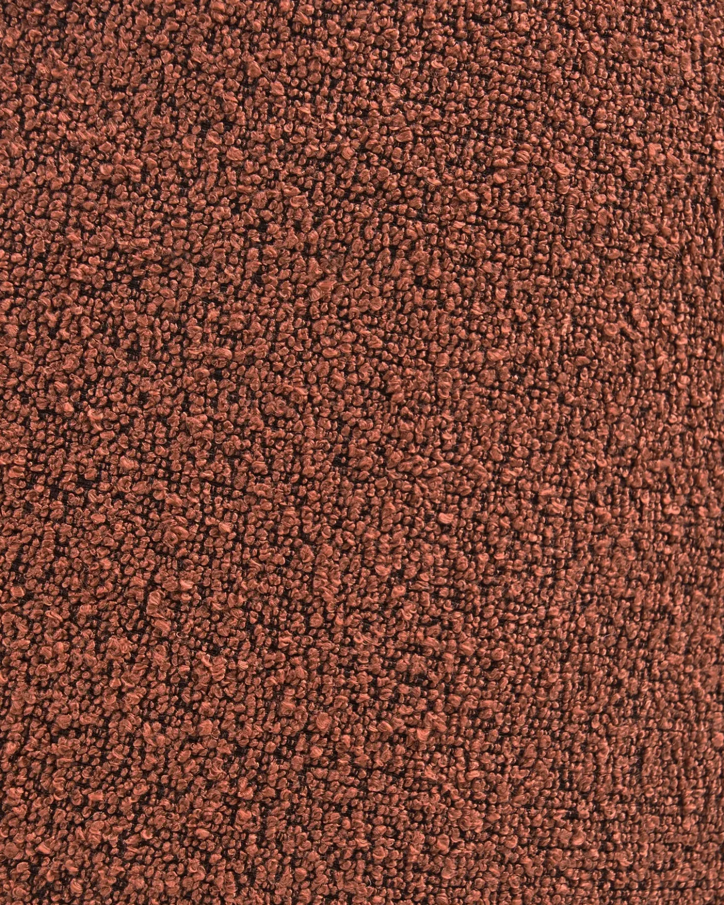 Sedia da pranzo MARCY Bouclé Arancione