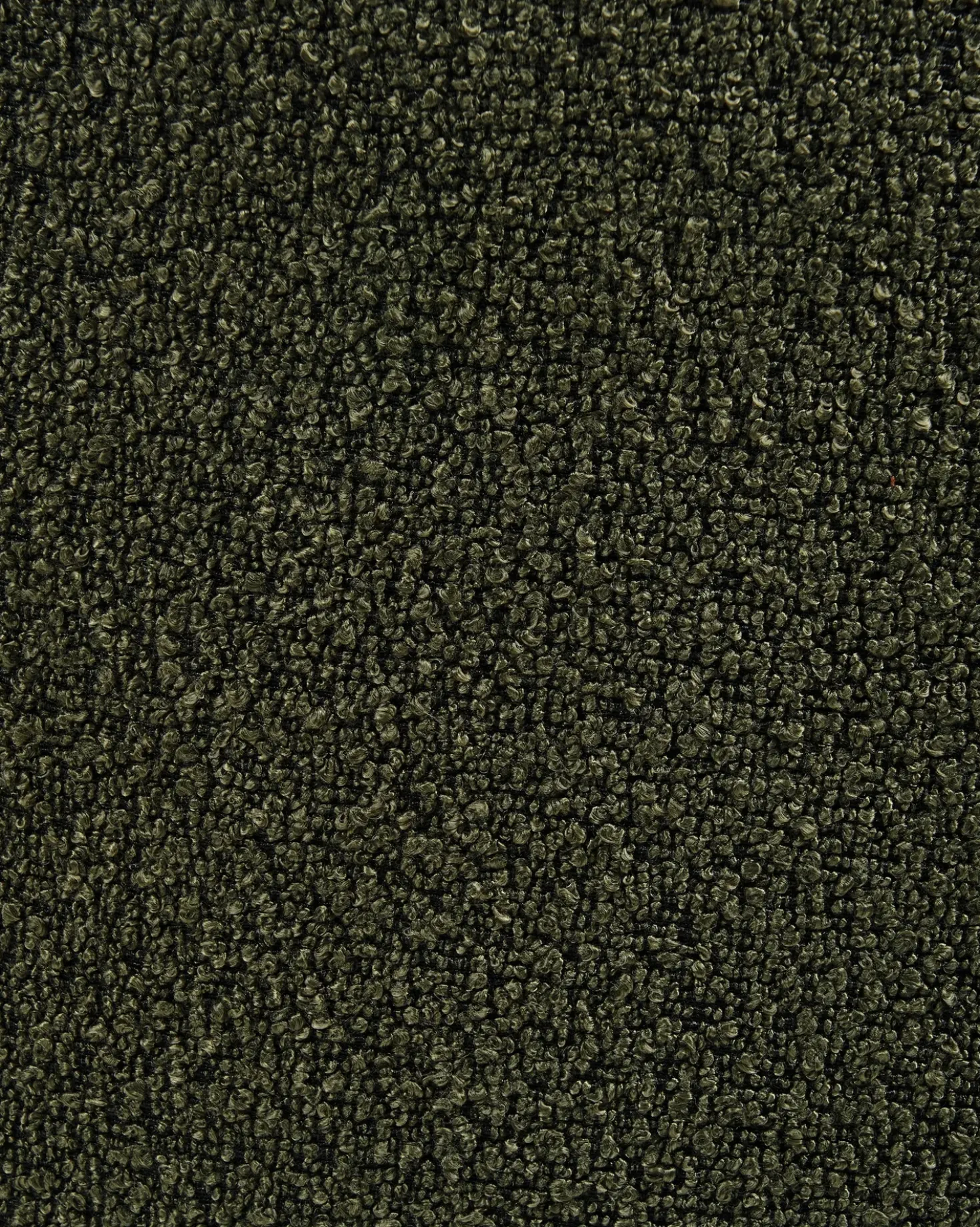 Sedia da pranzo MARCY Bouclé Verde scuro