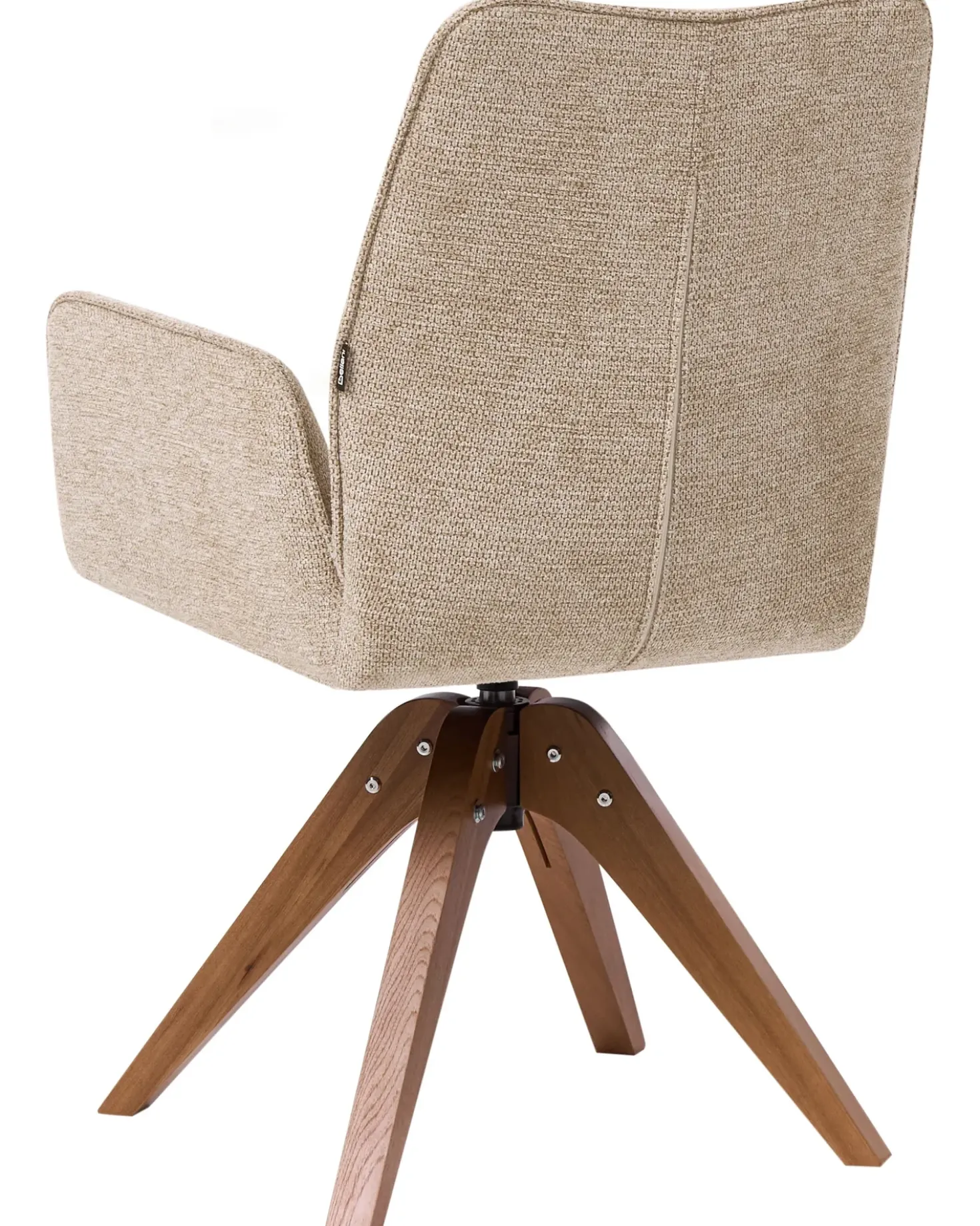 Sedia da pranzo MOKENA Lino sintetico Beige