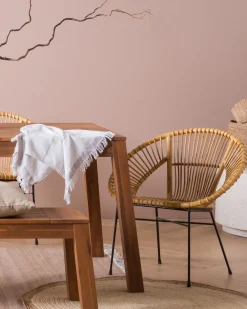 Sedia da pranzo SARITA Rattan Naturale