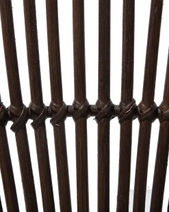 Sedia da pranzo SARITA Rattan Marrone scuro