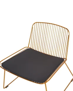Sedia da pranzo SNORUM Metallo Oro