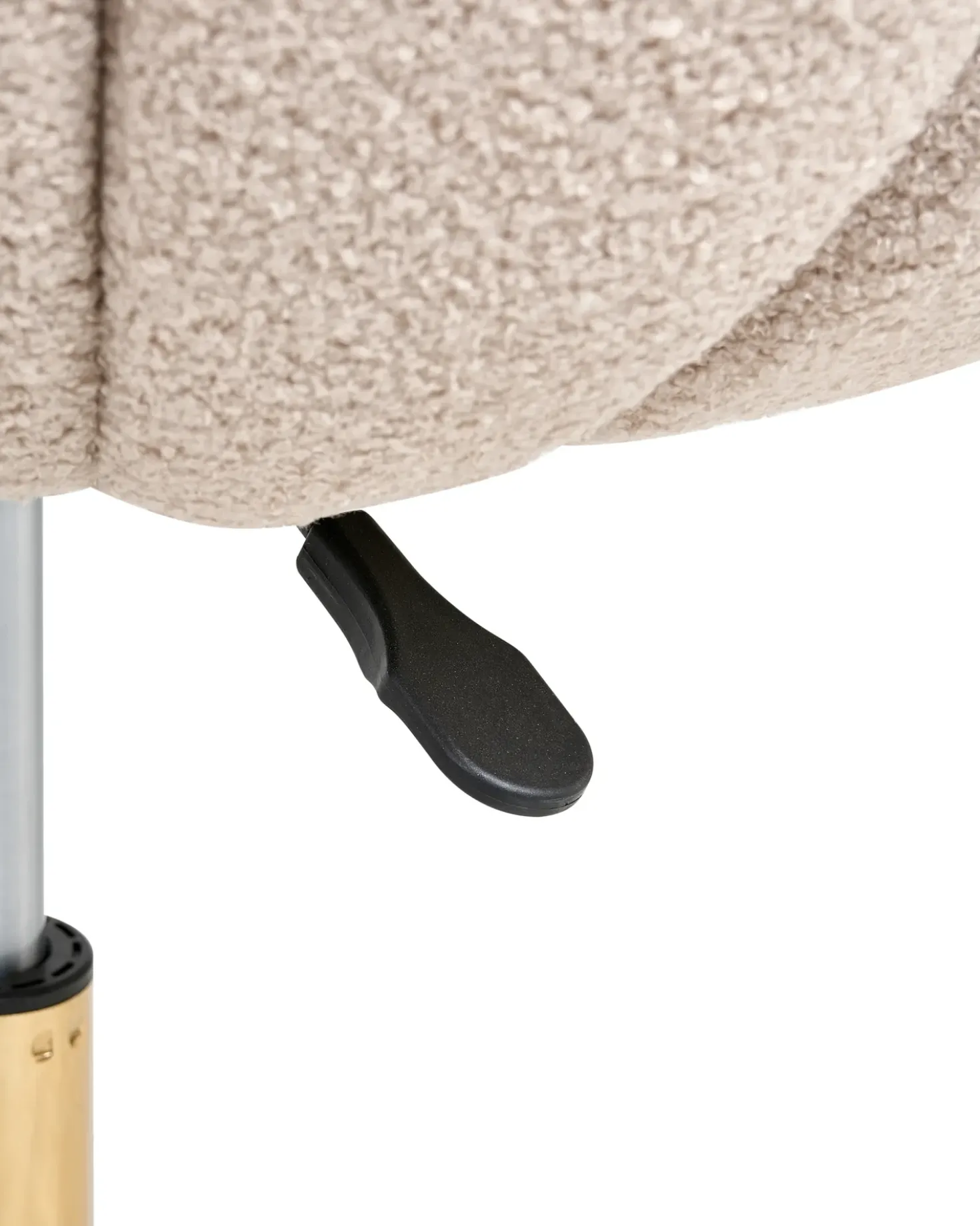 Sedia da scrivania ANNABELLE Bouclé Beige