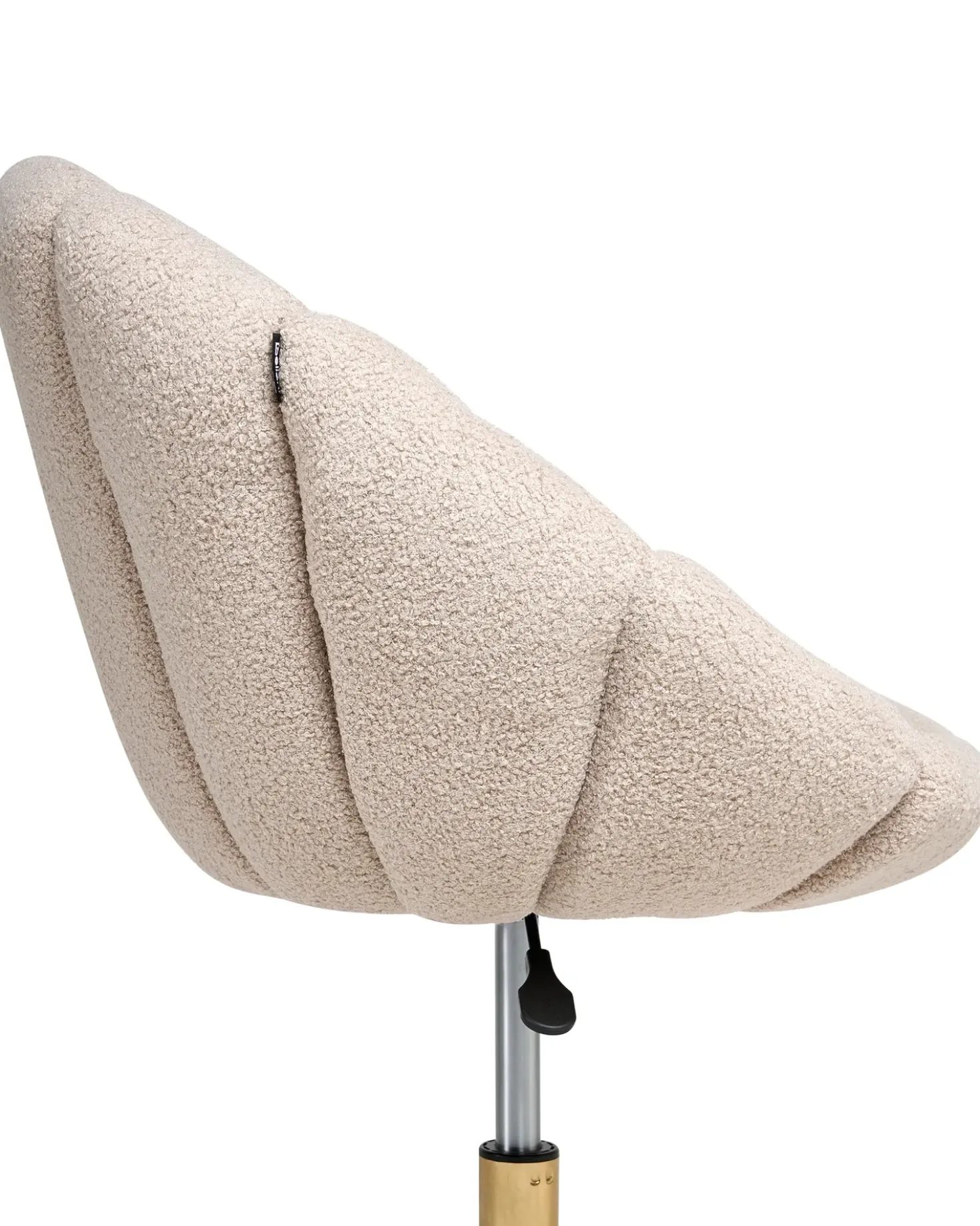 Sedia da scrivania ANNABELLE Bouclé Beige