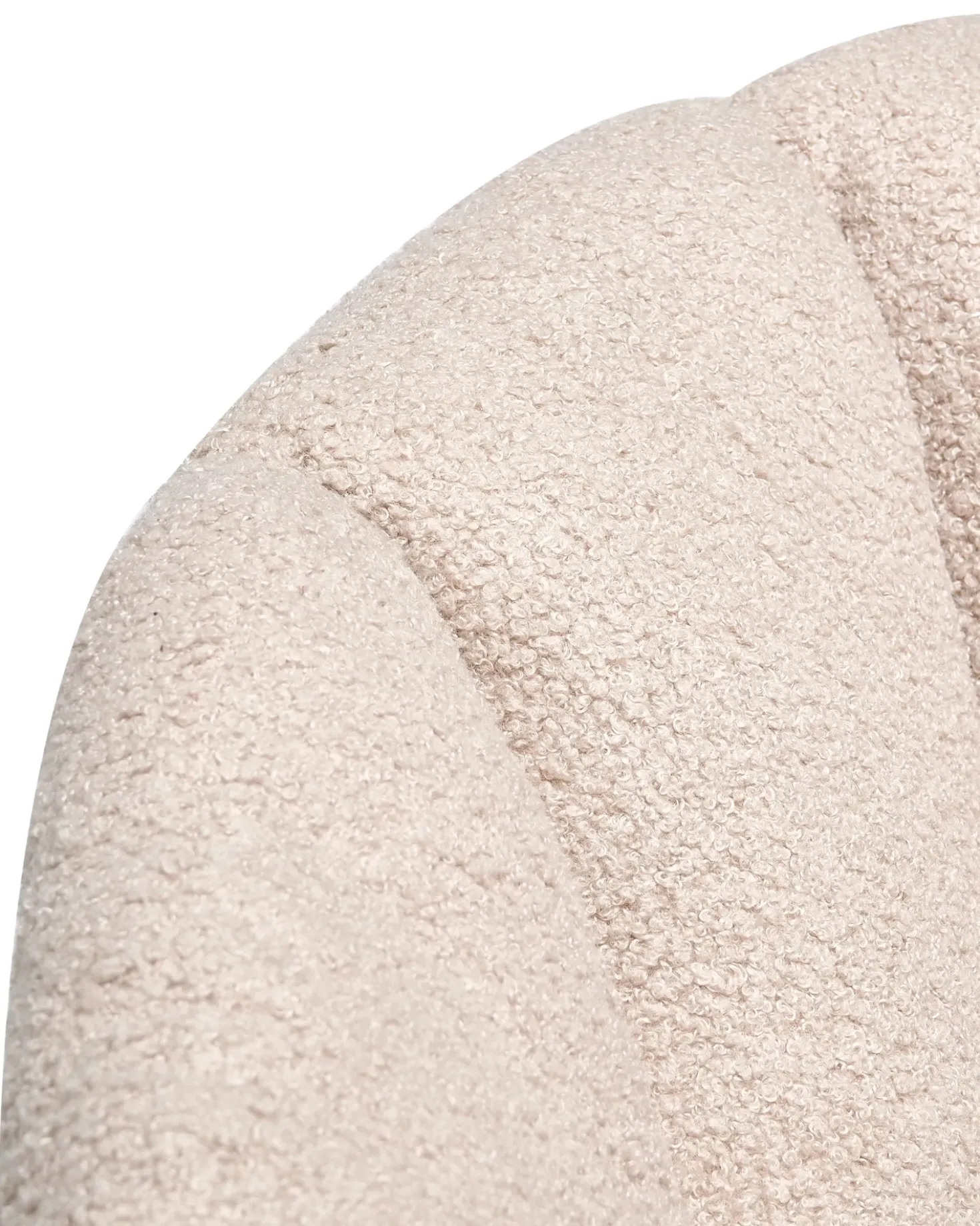 Sedia da scrivania ANNABELLE Bouclé Beige